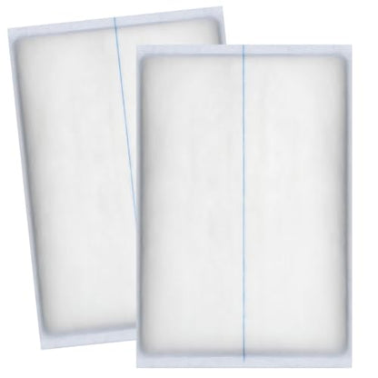 Vakly ABD Pads 5x9 Sterile (50 Pack) – Abdominal Combine Gauze Pads, Extra High Absorbency Non-Adherent Wound Dressing for Heavy Drainage & First Aid, Individually Wrapped