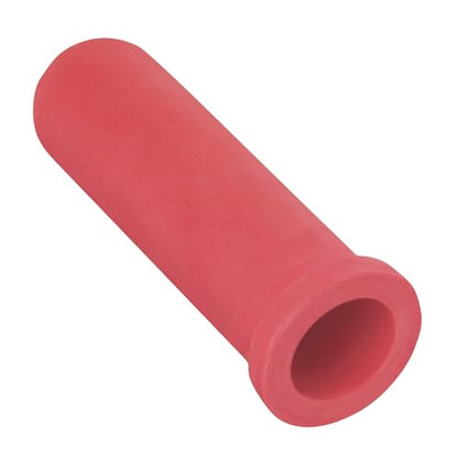 6PCS Calf Feeder Pacifier Teats Soft Rubber Food Grade Feeding Nipples - color: RED