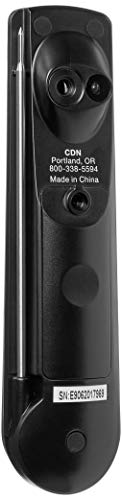 ProAccurate Infrared/Thermocouple Probe Thermometer, Black and Silver
