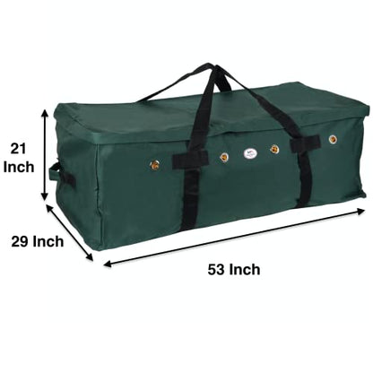 Majestic Ally 1200 D Nylon Fabric Large 44” x 20” x 16” and Extra Large 52" x 27" x21" Heavy-Duty Hay Bale Storage Bag (Hunter Green, X-Large) - color: Hunter Green, size: Extra Large