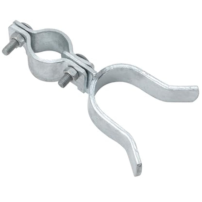 VIVIDA 1-3/8" x 1-7/8" Chain Link Gate Latch, Fence Gate Fork Latch, 1 PCS | Galvanized Fence Gate Lock, Chain Link Fence Parts, Bolts & Nuts Included - size: 1-3/8" x 1-7/8" (1 PCS)