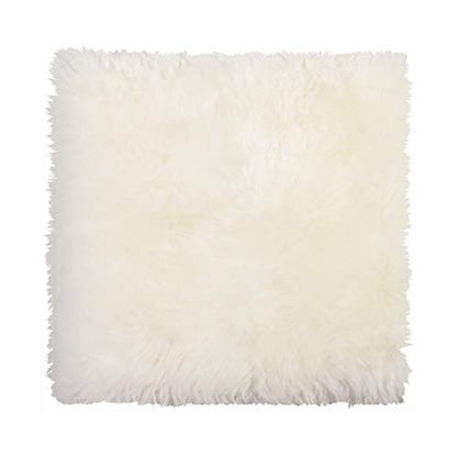 Natural Sheepskin Chair Pad, Non-Slip, Natural, 1 Pack - color: Natural, size: 1 Count (Pack of 1)