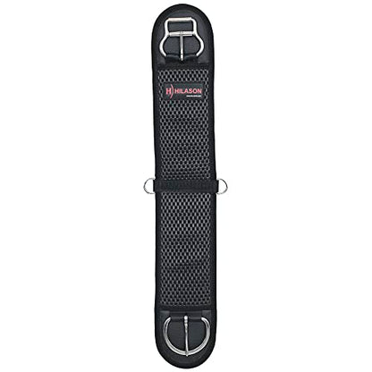 HILASON Western Horse Saddle Girth Cinch Black Neoprene Anti-Slip - size: 36"