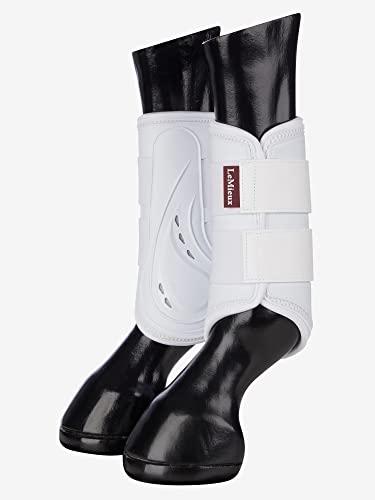 LeMieux ProShell Brushing Horse Boots - Protective Gear and Training Equipment - Equine Boots, Wraps & Accessories - color: White