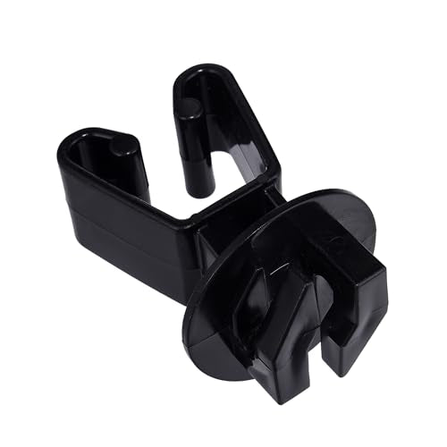 U Post Insulators for Electric Farm Fence Wire, Black, 50 - size: 50