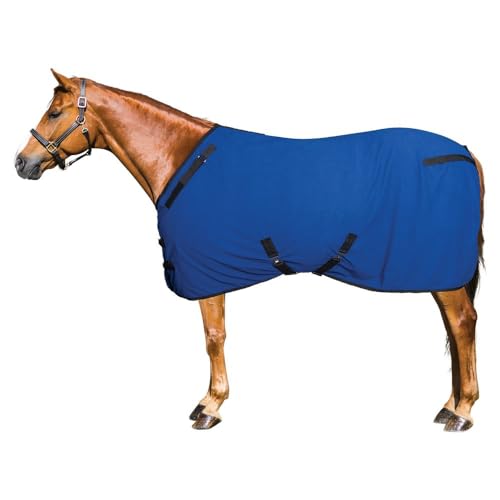 Dura-Tech Rapid Dry Horse Fleece Cooler | Post-Bath Drying & Comfort for Horses Cooler Blanket | Coolpass & Drying Technology | Maximum Airflow | Surcingle or Bellyband Fleece Cooler