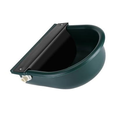 Ejoyous Automatic Water Troughs Livestock, Cattle Water Bowls Poultry Drinking Bowl Adjustable Water Level, for Sheep Goat Horse Dog Water Bowl Trough