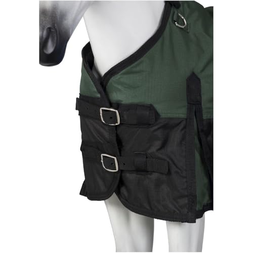 Tough 1 Polar 600D Waterproof Poly Foal Blanket - color: Hunter Green, size: Small