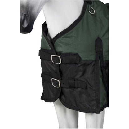 Tough 1 Polar 600D Waterproof Poly Foal Blanket - color: Hunter Green, size: Medium