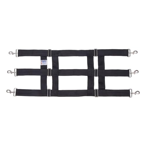 Dura-Tech Nylon Web Stall Guard | Adjustable & Durable | Allows Horse Interaction | Easy Installation