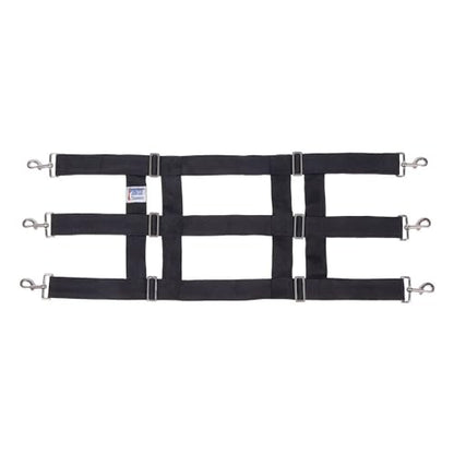Dura-Tech Nylon Web Stall Guard | Adjustable & Durable | Allows Horse Interaction | Easy Installation