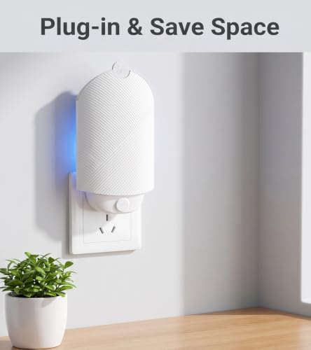 Flying Insect Trap (3 Plug-in & 9 Cartridges Refill) Indoor Use, UV Light Bug Catcher for Fruit Flies, Gnats & Small Flying Pests - style: 3 Plug-in & 9 Refill