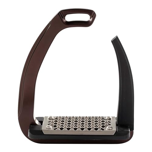 Acavallo Rel-X Easy Stirrups - color: Brown