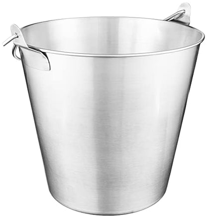 Winco 13 qt Stainless Steel Utility Pail