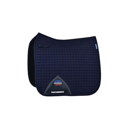 WeatherBeeta Prime Air-Tec Dressage Saddle Pad - color: Navy, size: Large