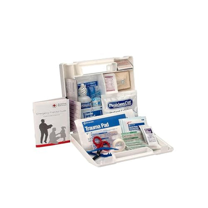 First Aid Only 223-U OSHA-Compliant First Aid Kit, All-Purpose 25-Person Emergency First Aid Kit for Business, Worksite, Home, and Vehicle, 106 Pieces - size: 2.5" x 8.4" x 9"