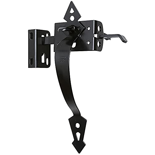National Hardware Heavy Duty Gate Thumb Latch, Steel, Black - size: No Size