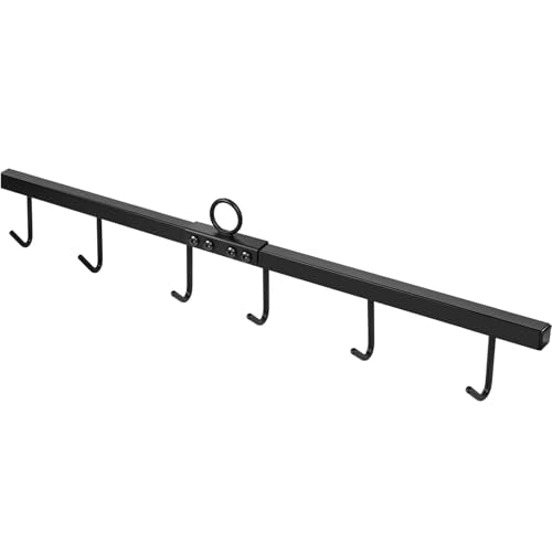 Steel Chain Link Fence Stretcher with 6 Thicken Hook | Anti-rust Surface Woven Wire Fence Stretcher, Upgrade Field Fence Stretcher with Reinforced Lining, Detachable Structure