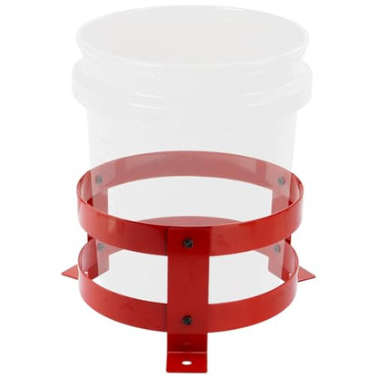 5 Gallon Bucket Holder 12 Inch Diameter | Bucket Holder Rack for RV, Truck, Cart, UTV, Landscape Trailer