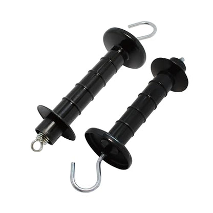 Insulated Fence Plastic Gate Handle, 10PCS Handle Heavy Duty Electric Fence Gate Handle, Black - color: Black, size: PK10