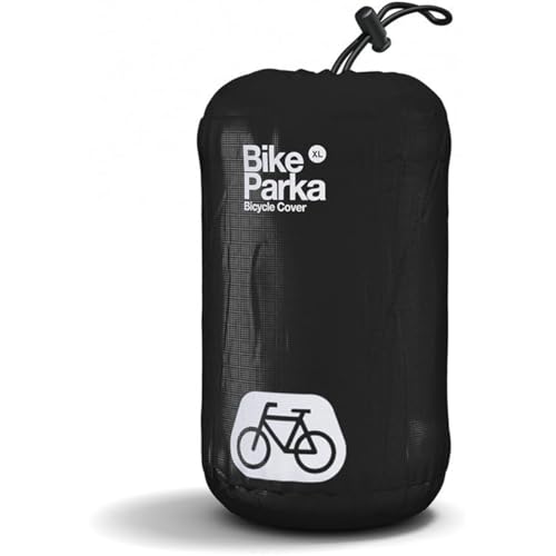 BikeParka XL Waterproof Bicycle Cover - INK Black - color: Ink Black