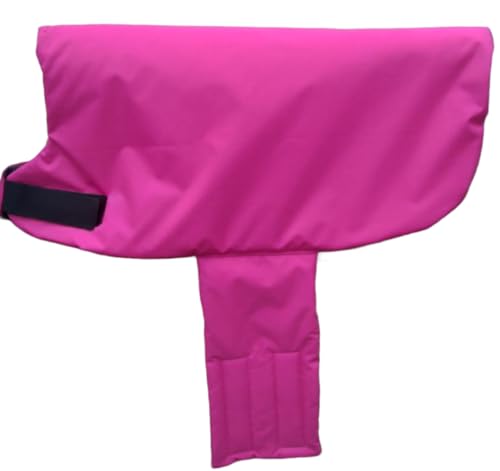 Calf Coat - Winter Blanket Goats Dogs Foal Donkey LG 28-30" Topline Pink