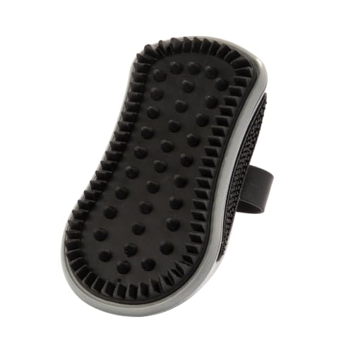 FURminator Curry Comb for Dogs & Cats With Short, Dense Coats | Removes Dust & Loose Hair, Distributes Natural Oils for Healthy Coat, Ideal for Short & Medium Coats, For Daily Use