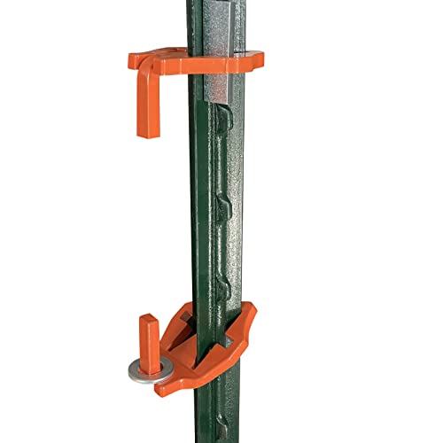 T-Post Gate Hinge Pins, Hang a gate from a Metal T Post, Easy to Install,Hang a gate of Any Farm or Garden from a Metal T Post