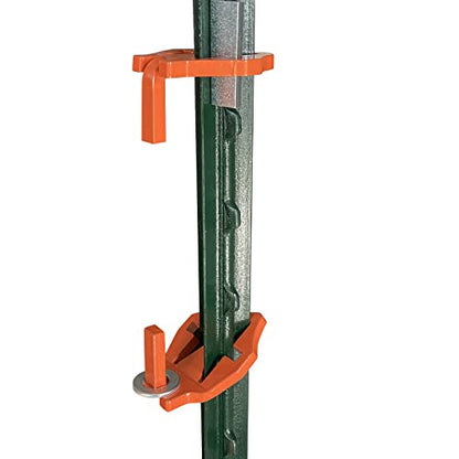 T-Post Gate Hinge Pins, Hang a gate from a Metal T Post, Easy to Install,Hang a gate of Any Farm or Garden from a Metal T Post
