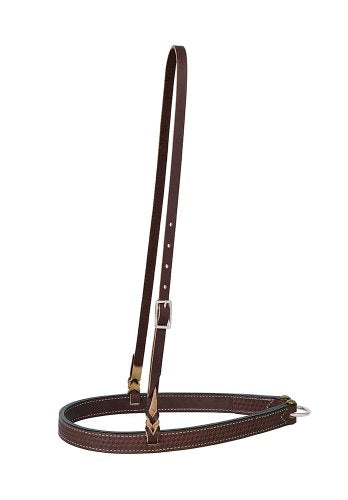 Weaver Leather Basin Cowboy Noseband , Brown