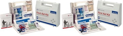 First Aid Only 223-U OSHA-Compliant First Aid Kit, All-Purpose 25-Person Emergency Kit for Business, Worksite, Home, and Vehicle, 106 Pieces (Pack of 2) - size: 2.5" x 8.4" x 9" (Pack of 2)