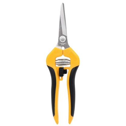 Zenport H357 Comfi-Grip Harvest Shear, Curved Stainless Steel Blade, 6.5-Inch