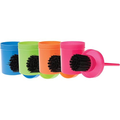 Roma Brights Hoof Oil Brush & Bottle, Deep Purple - color: Deep Purple