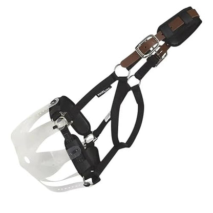 Thinline Turnout Halter for Use with Grazing Muzzle | Horse Equine Safe Comfortable Adjustable Breakaway Halter - Size Options - size: Medium Mini