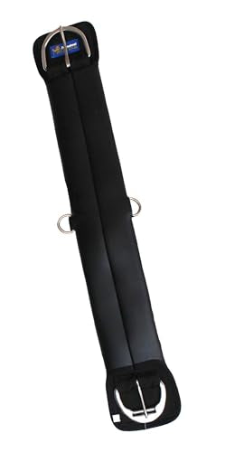 Western Neoprene Comfort Anti-Slip Saddle Straight Cinch Girth Black 97107 - size: 36"