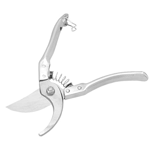 Goat Hoof Trimmers, Professional Stainless Steel, Ergonomic Handle, Animal Nail Clippers, 8.5 Inch Silver Durable Blade,