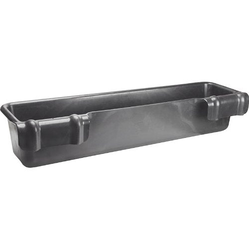 FarmTek 52 Quart Hook-Over Feed Trough - Cattle, Horses, Goats & Sheep | Fence-Mount Feeding Design, Impact-Resistant Polyethylene, Large 52-Quart Capacity, Durable Outdoor Construction