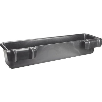 FarmTek 52 Quart Hook-Over Feed Trough - Cattle, Horses, Goats & Sheep | Fence-Mount Feeding Design, Impact-Resistant Polyethylene, Large 52-Quart Capacity, Durable Outdoor Construction