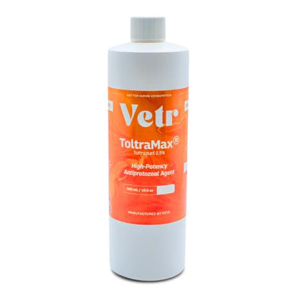 Toltrazuril 2.5% for Horses, Dogs, Cats, 500mL/16.9 Ounce, for Non-Food Chain Animals - size: 2.5% Strength | 500mL/16.9 Ounces