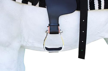 CHALLENGER Western Copper Cactus Engraved Barrel Racing Aluminum Saddle Show Stirrups 51258