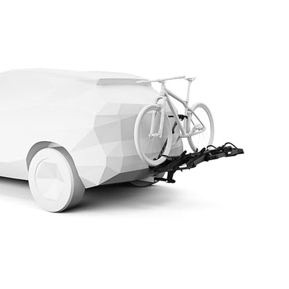 Thule Outpace 3 Bike Hitch Rack, 2" & 1.25" Hitch, 110lb Capacity - size: 3 bike