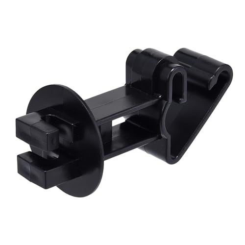 T-Post Insulators for Electric Farm Fence Wire, Black, 25 | Snug Extra Length, T-Post Holding Insulator, Electric Fence Wire - color: black, size: 25