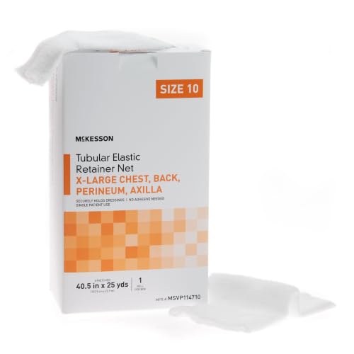 McKesson Tubular Elastic Retainer Net Dressing, 40 1/2 in x 25 yd, 1 ct - size: Size 10 1 Count