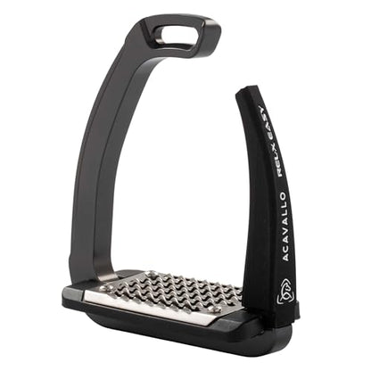 Acavallo Rel-X Easy Stirrups - color: Charcoal