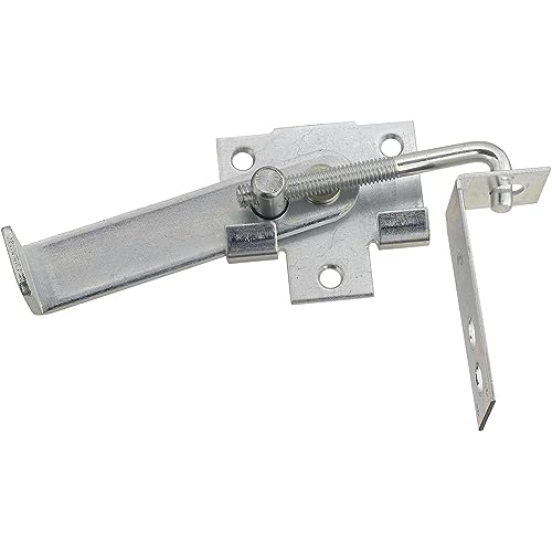 National Hardware N160-754 Jamb Latch in Zinc Plated, 4"