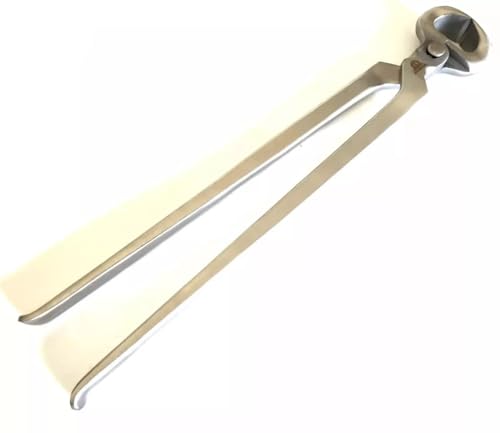 15-Inch Hoof Nipper - Premium Vanadium Steel Farrier Tool with Dull Finish for Precision Horse Hoof Trimming, Rust-Resistant, Ergonomic Grip, and Long-Lasting Durability