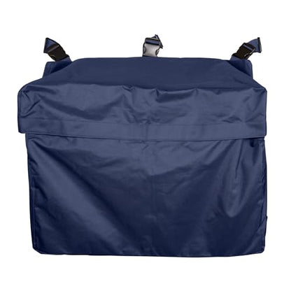 Schneiders Stall Front Large Horsewear Bag II | Durable 600D Polyester | Teflon Coated | Extra Large Capacity | Secure Fastening | Color Navy - color: Navy