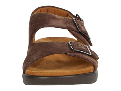 SAS Women's Relaxed Heel Strap Sandal - color: Teddy, size: 12