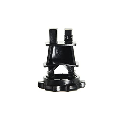 Screw-on Round Post Insulator, Electric Fence Wire Holding, 50