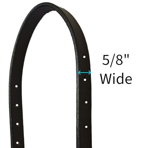 Tahoe Tack 14" Mini Horse Halter Replacement Breakaway Crown – Premium Single Layer Dark Brown Leather, Flexible and Durable Design